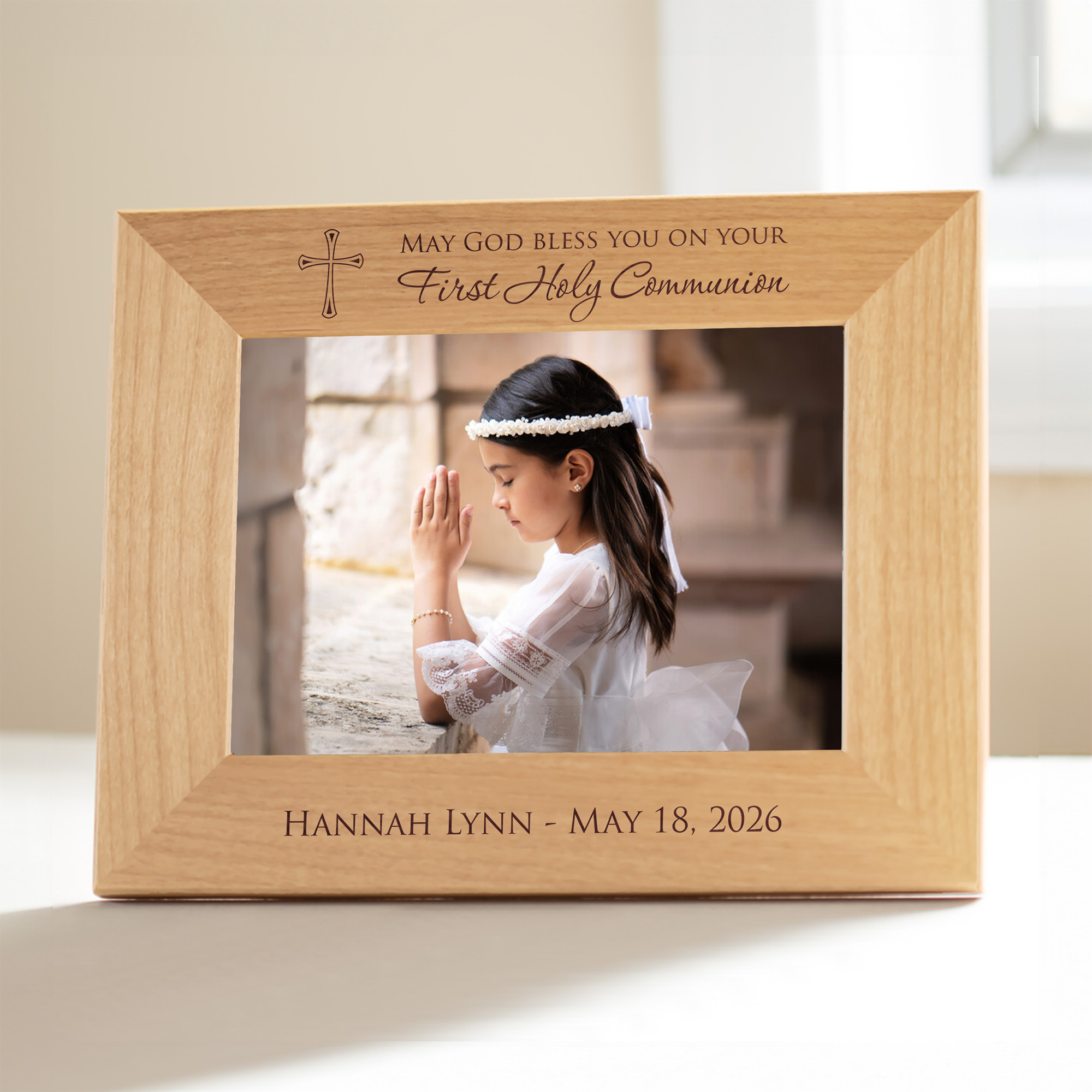 Personalized First Communion Frame