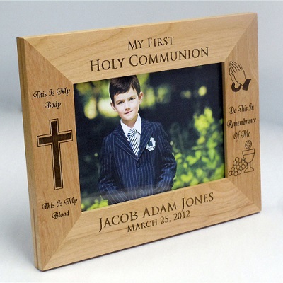 Personalized First Communion Picture Frame