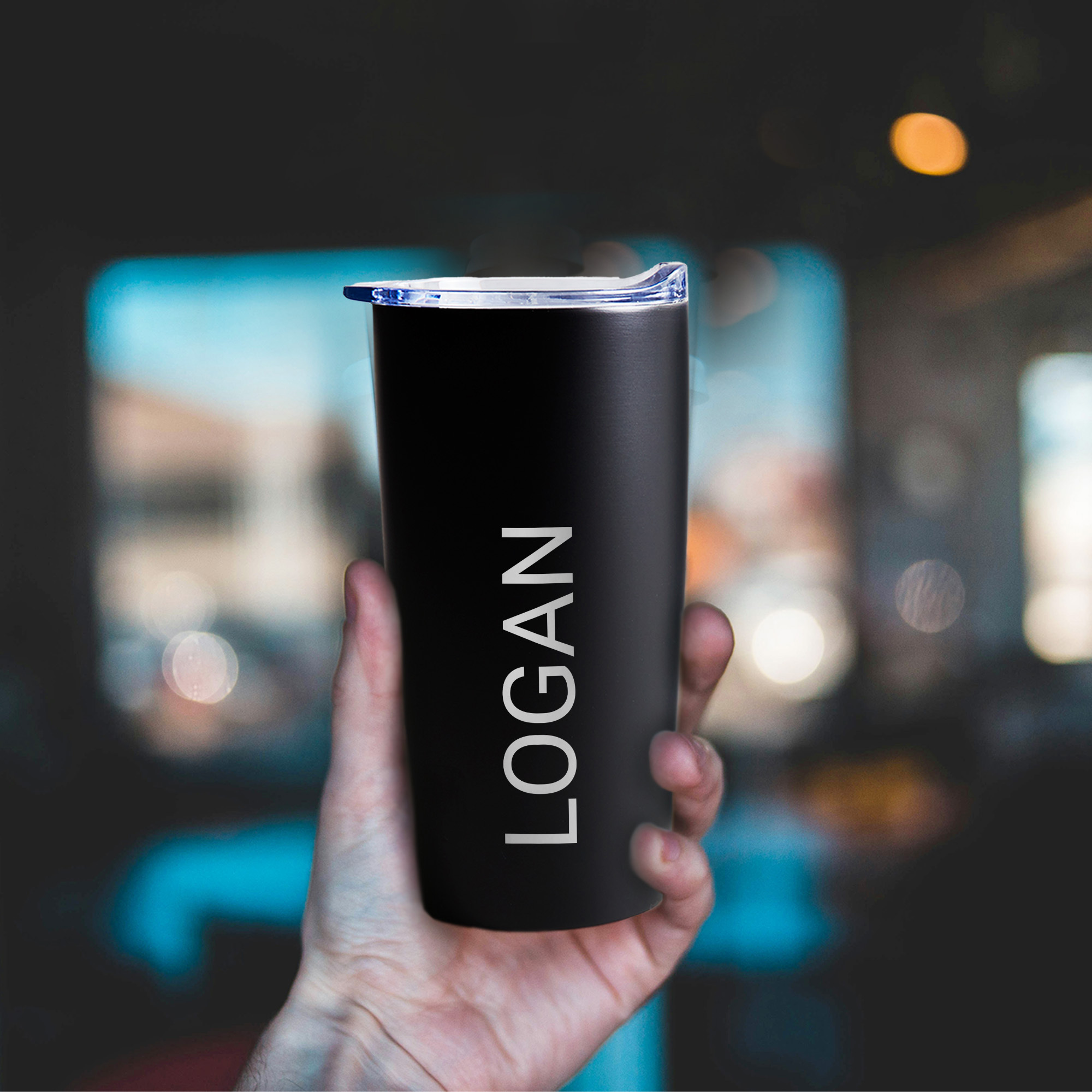 Personalized Like a Boss Stainless Steel Tumbler